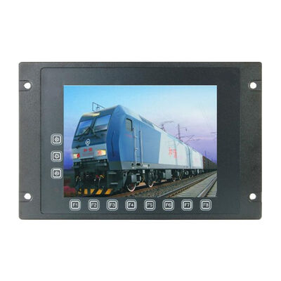 10.4-inch EN50155 Certified Train Monitoring Display with 1.8GHz Quad-Core ARM Cortex-A53 + M4 Processor Intelligent Display Locomotive DMI Device